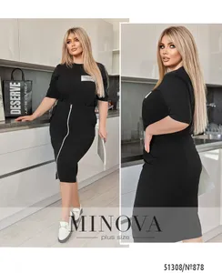 Костюм 878-черный Minova