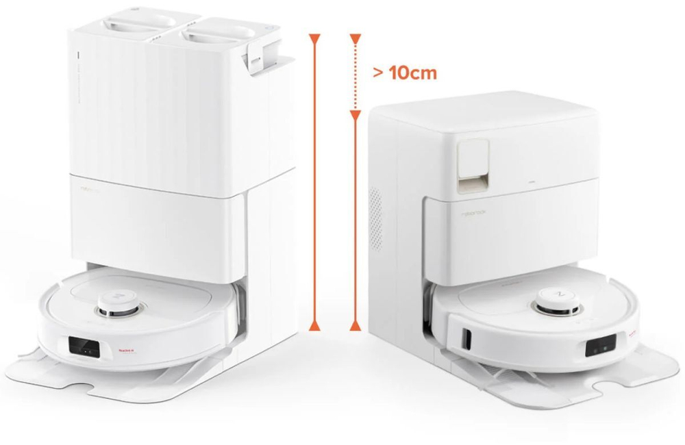 Робот-пылесос Roborock Q Revo MaxV RDS White (с подключением к водопроводу)