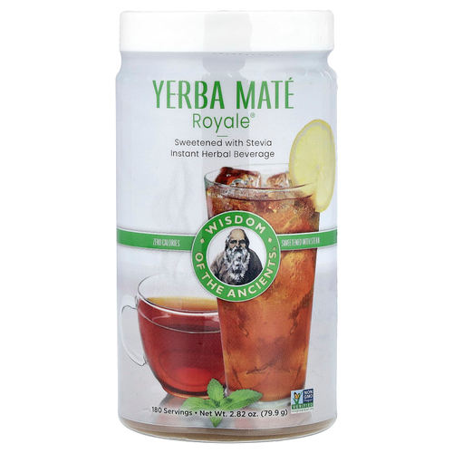 Wisdom Of The Ancients, Yerba Mate Royale®, растворимый травяной чай со стевией, 79,9 г (2,82 унции)