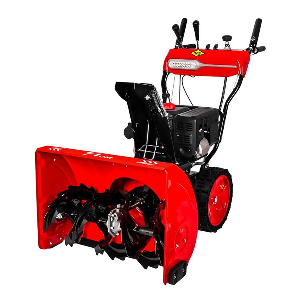 Снегоуборщик самоходный бензиновый с электрическим стартером DDE ST9070LE (796-658)
