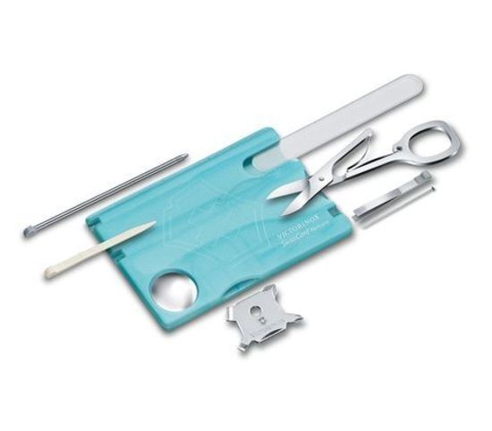 Швейцарская карта Victorinox Мод. Nailcare Ice-Blue - 13 функций