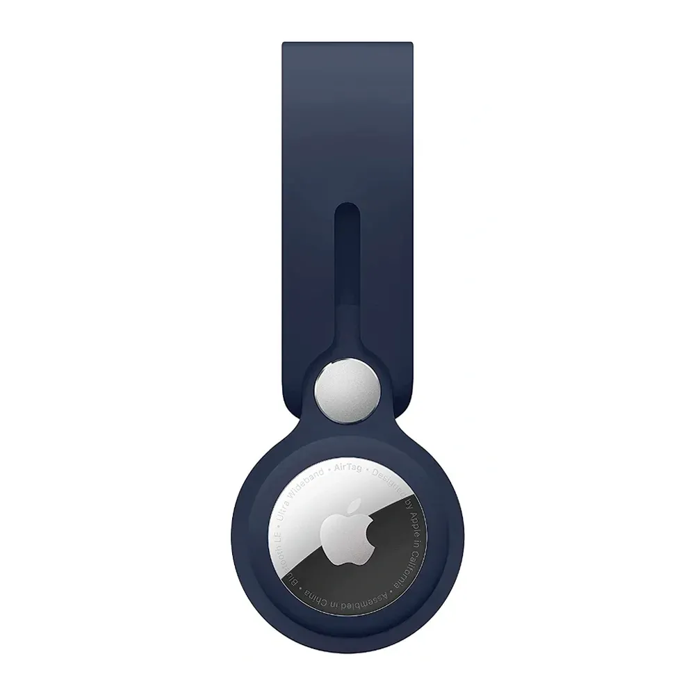 Полиуретановый брелок-подвеска Apple Loop для AirTag, Deep Navy (Темный ультрамарин)