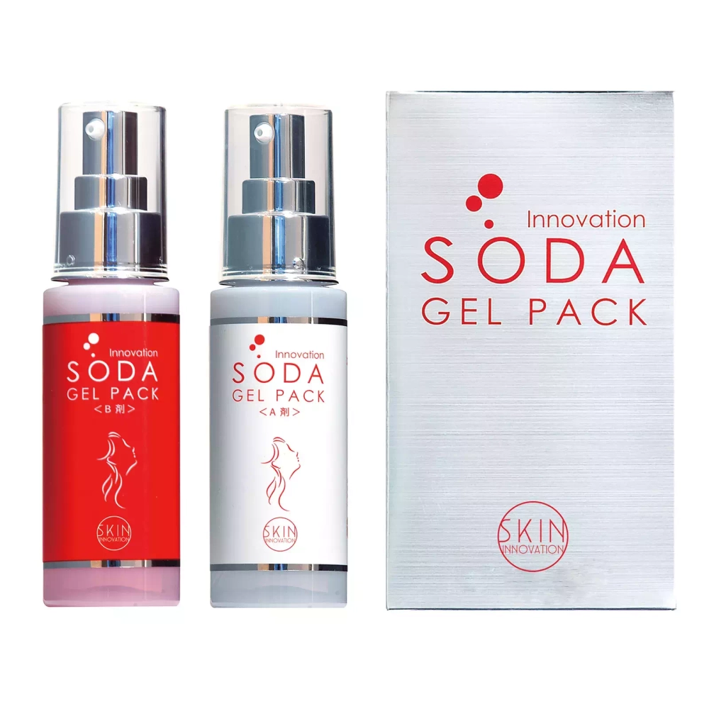Skin Innovation Содовая гелевая маска «Инновация» Скин Инновейшн- Soda Gel Pack, 2 шт. х 80 г