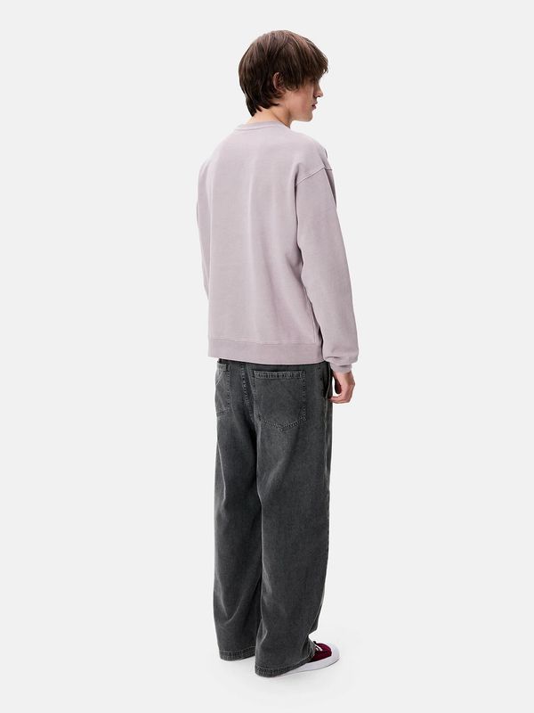 Толстовка «Y» Garment Dyed сливовая - фото 3