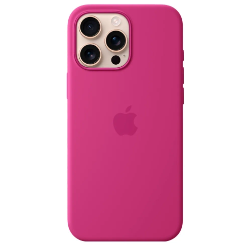 Силиконовый чехол с поддержкой MagSafe Apple Silicone Case для iPhone 16 Pro Max, Fuchsia (Фуксия)