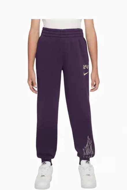 Штаны Nike Kylian Mbappé Club Fleece Junior - фиолетовый