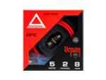 Комплект для подключения усилителя Aura AMP-4508 OFC