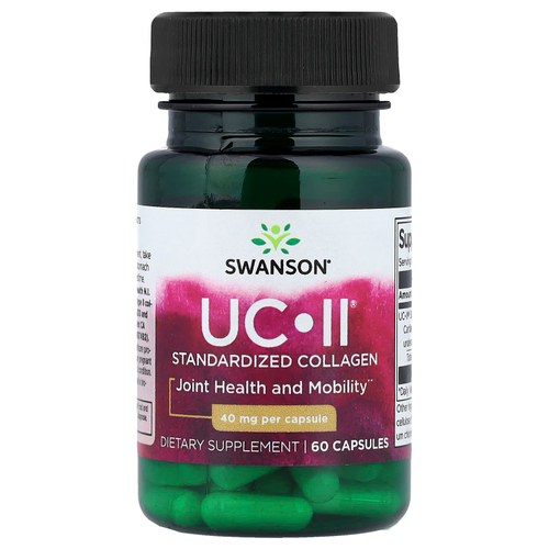 Swanson Vitamins, UC-II®, стандартизованный коллаген, 60 капсул
