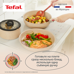 Набор посуды со съемной ручкой Tefal Ingenio Delight L7839622 6 предметов