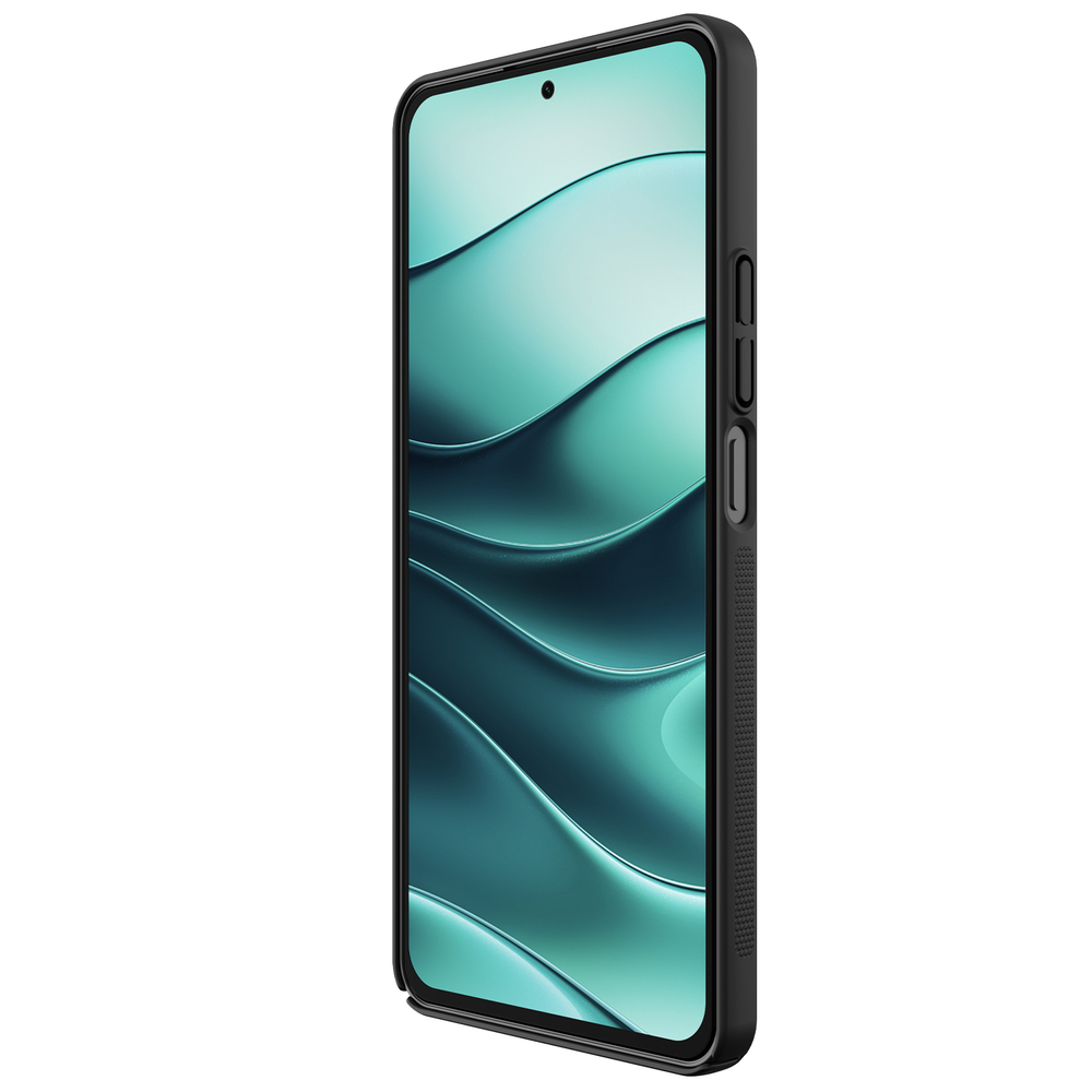 Тонкий жесткий чехол от Nillkin для смартфона Xiaomi Redmi Note 14 5G (версия Китай), серия Super Frosted Shield