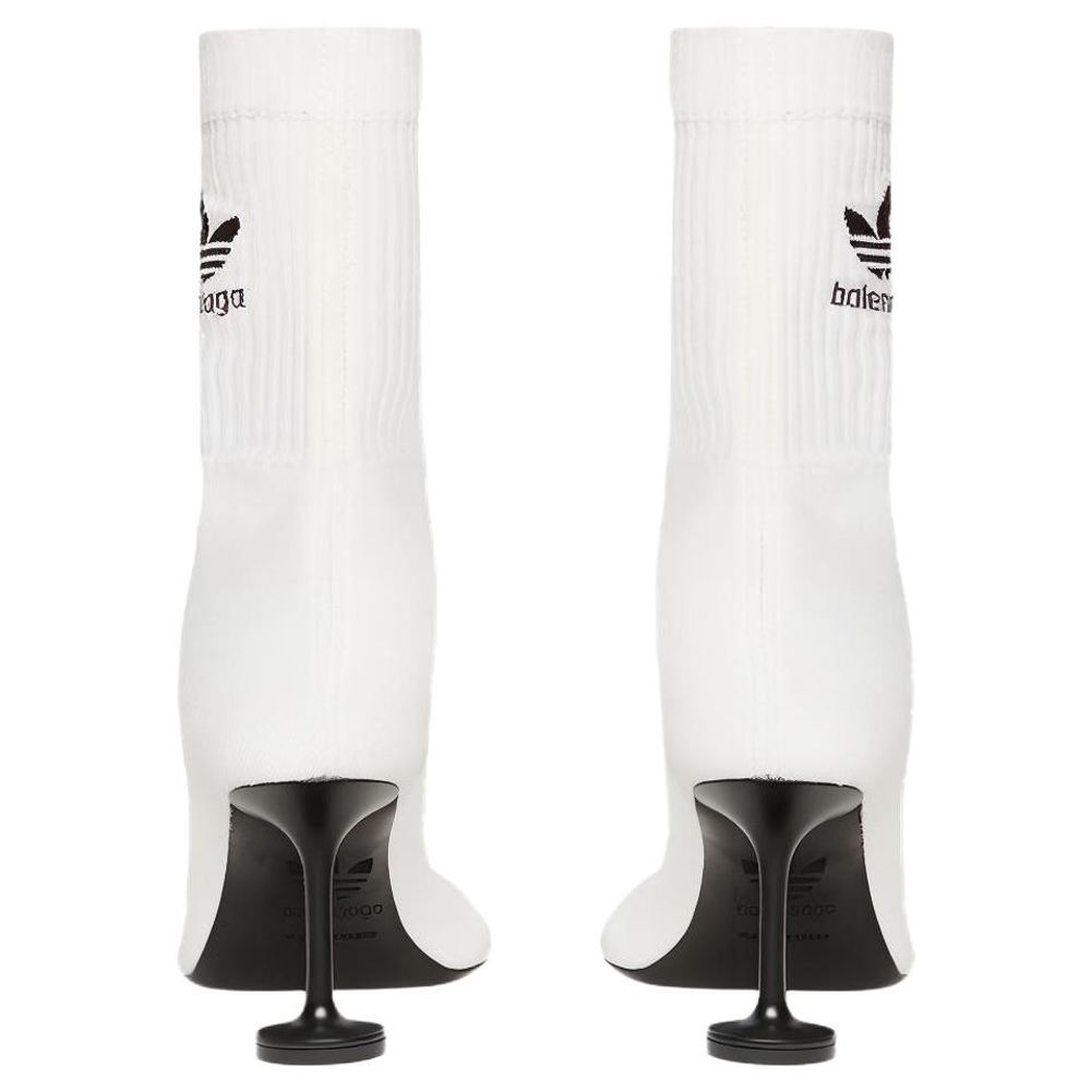 Adidas Originals x Balenciaga Fabric Ankle Boots 9cm Women"s White