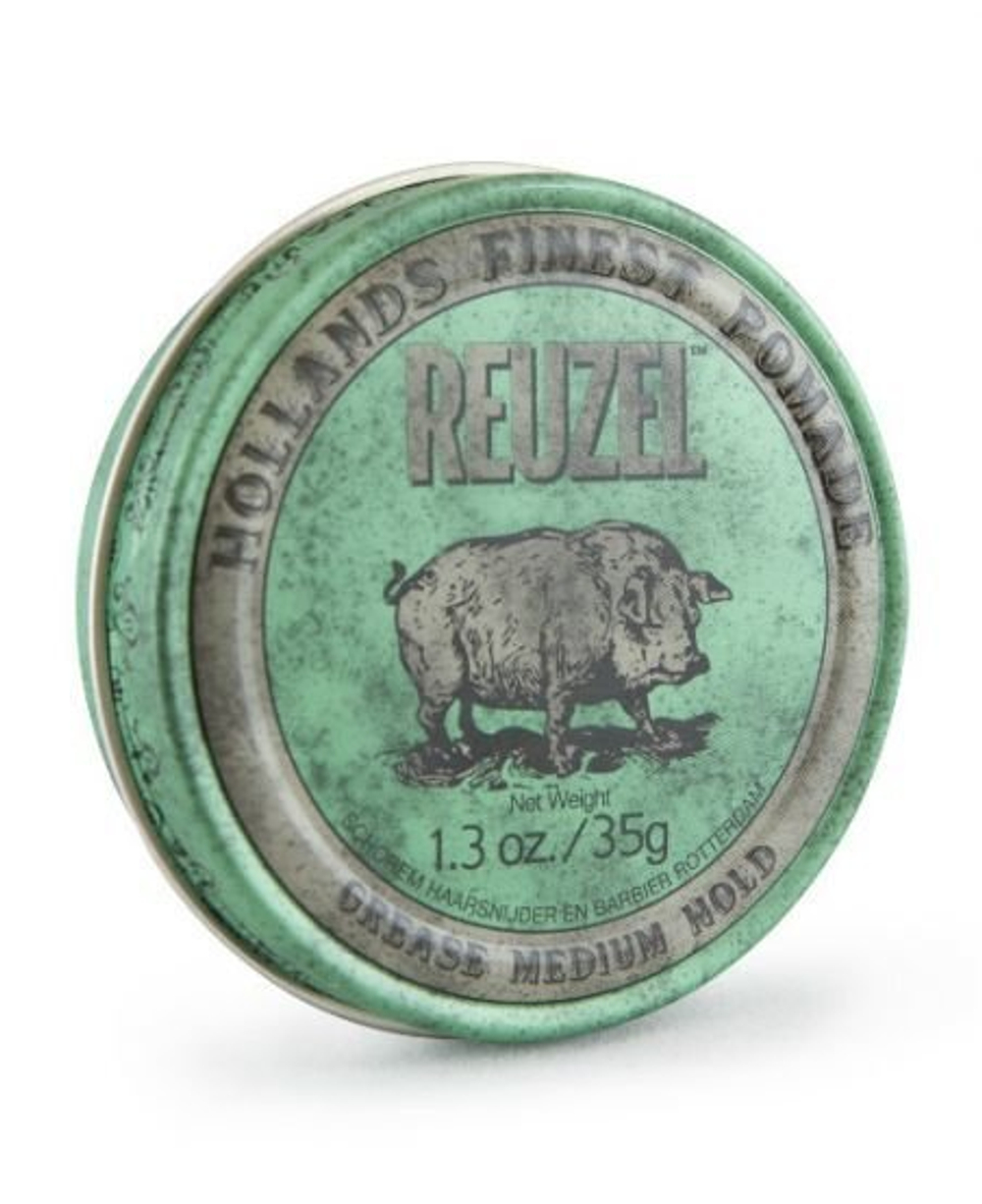 Reuzel Grease Medium Hold - Помада для укладки волос средней фиксации 35 гр