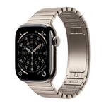Умные часы Apple Watch Series 11 GPS + Cellular, 42mm, Gold Titanium Case with Natural Link Bracelet