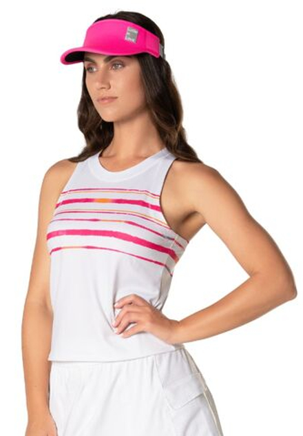 Женский теннисный топ Lucky in Love Shockin' Classics Shock N' Awe Tank