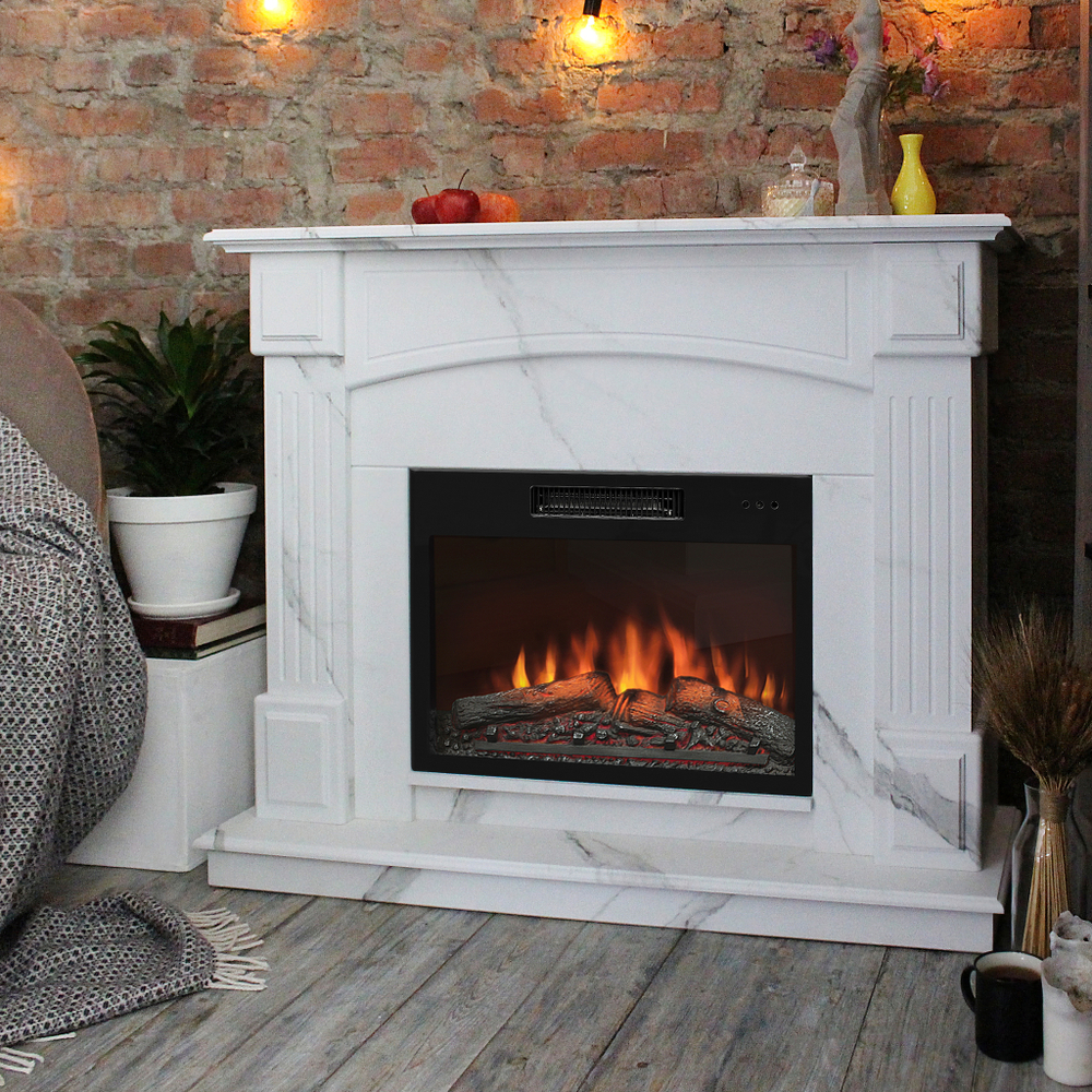 Каминокомплект Real Flame Carolina 24/25,5 WT-F512 с очагом Kendal 24