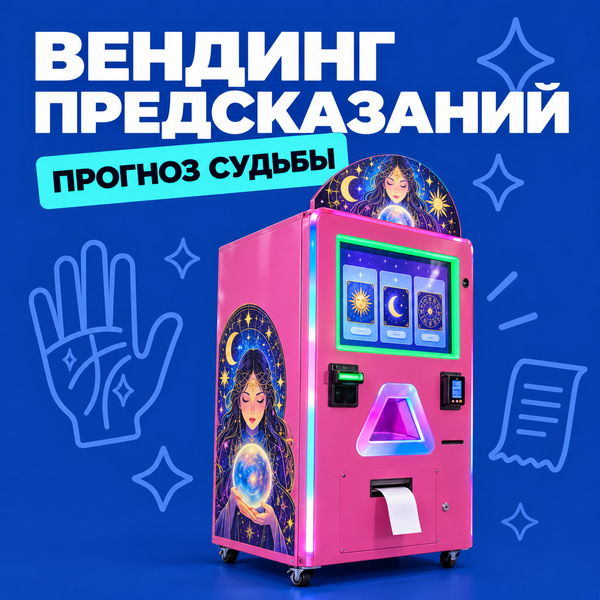 «Прогноз судьбы»: как заработать на вендинговом автомате с предсказаниями «Прогноз судьбы»: как заработать на вендинговом автомате с предсказаниями