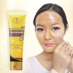 Маска-плёнка для лица с биозолотом Aichun Beauty Gold Caviar Peel Off Mask, 120мл