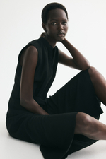 Платье-рубашка с поясом — Бежевый - H&M