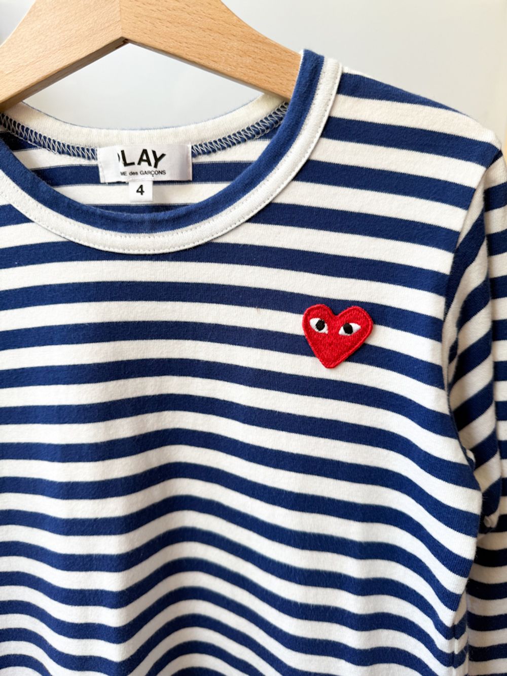 Хлопковый лонгслив Play Comme des Garcons, 104