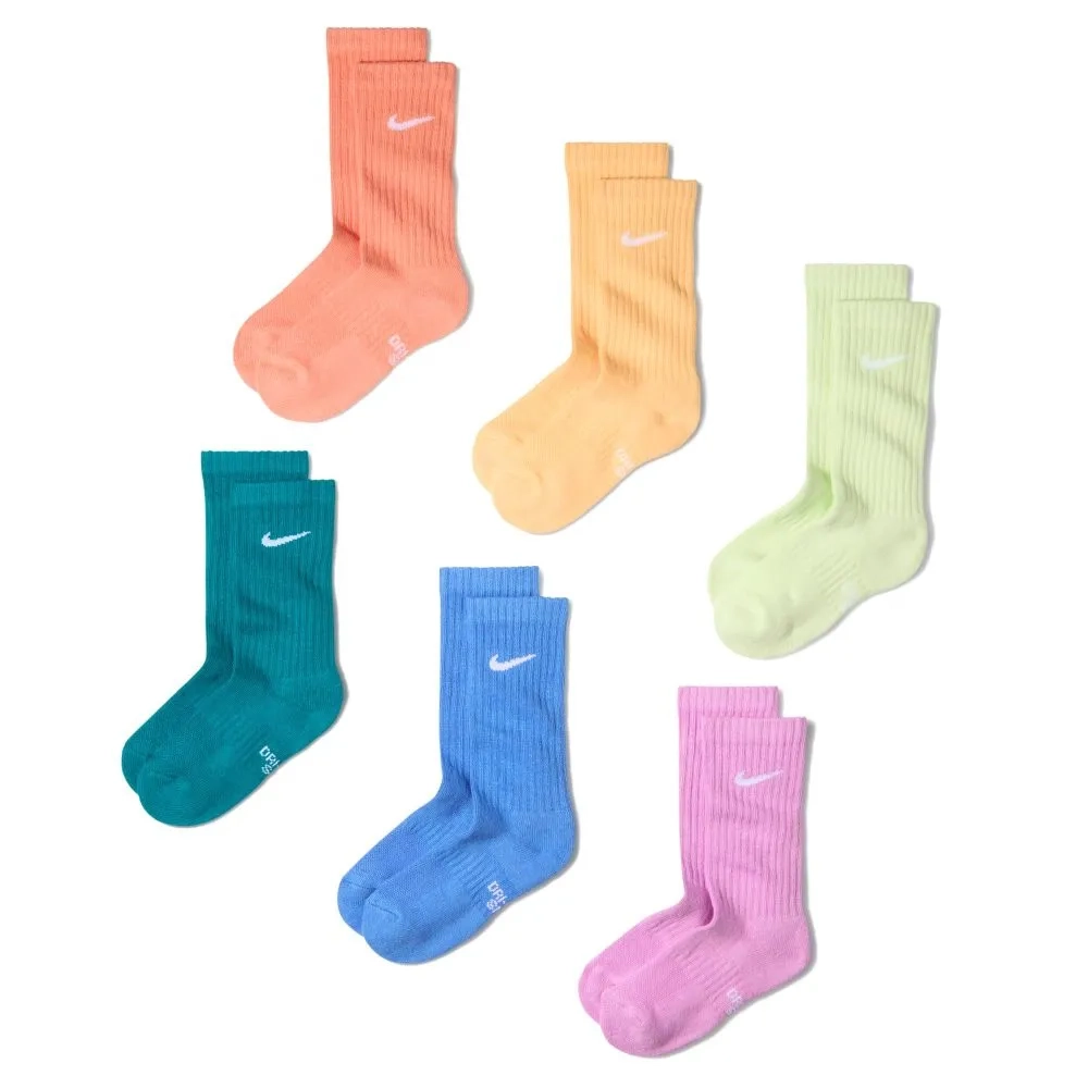 Теннисные носки Nike Everyday Crew 6P - multicolor