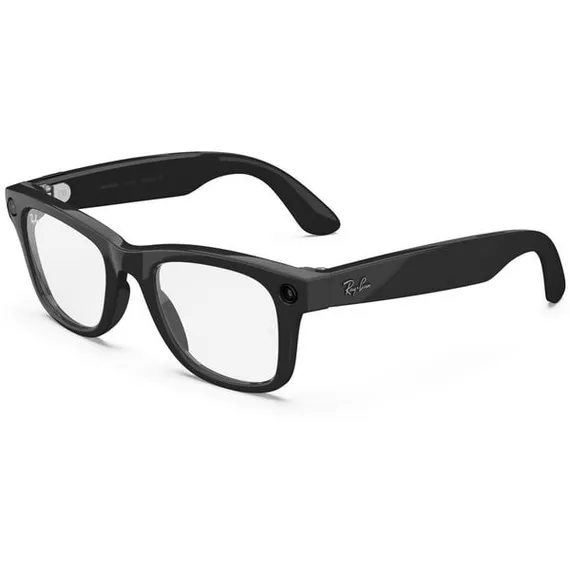 Умные очки Ray-Ban Meta Wayfarer Gen 2 RW4012 (Глянцевая чёрная оправа, зелёные фотохромные линзы) Shiny Black/Graphite Green Transitions M