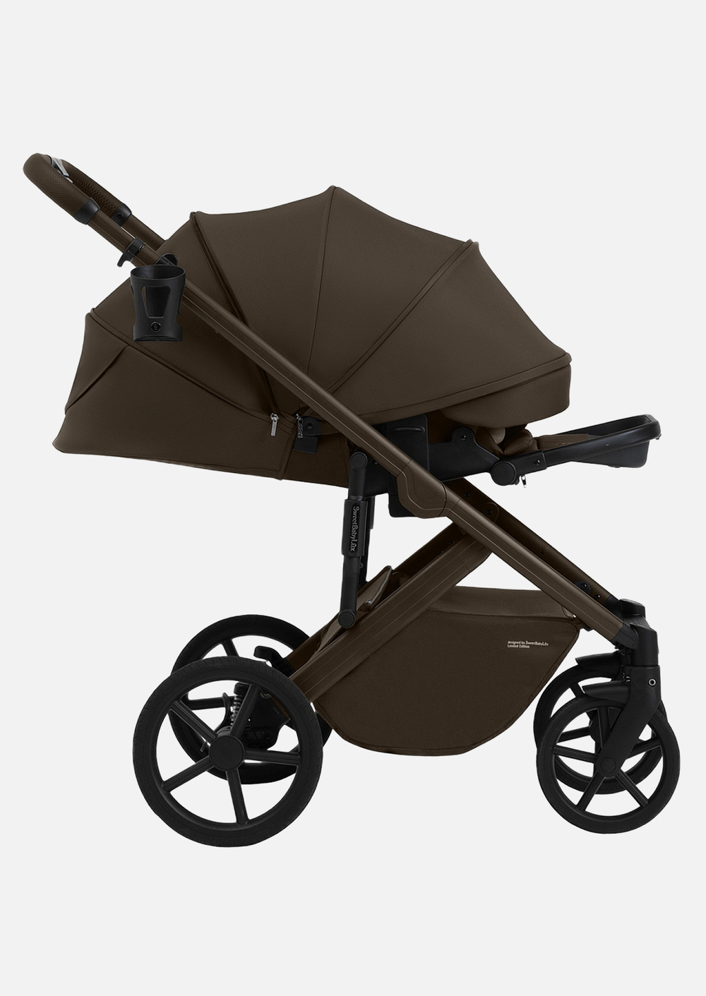 Sweet Baby Коляска 2 в 1 SBL Dolce Dark Beige