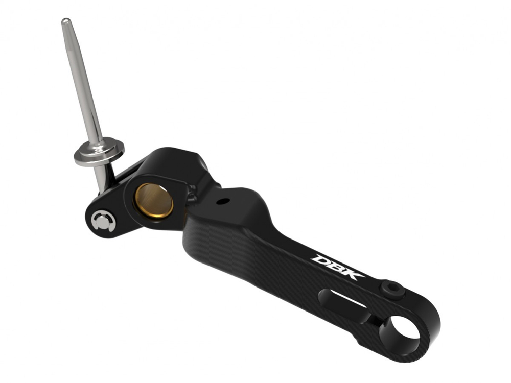 RPLF32 DBK RR BRAKE LEVER W/ RPPIF05 EXTRA GRIP ECCENTRIC PIN (SF V4 2025)