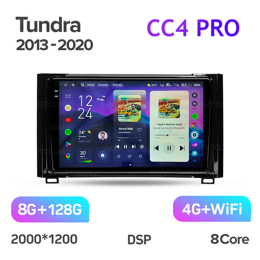 Teyes CC4 Pro 9" для Toyota Tundra 2013-2020