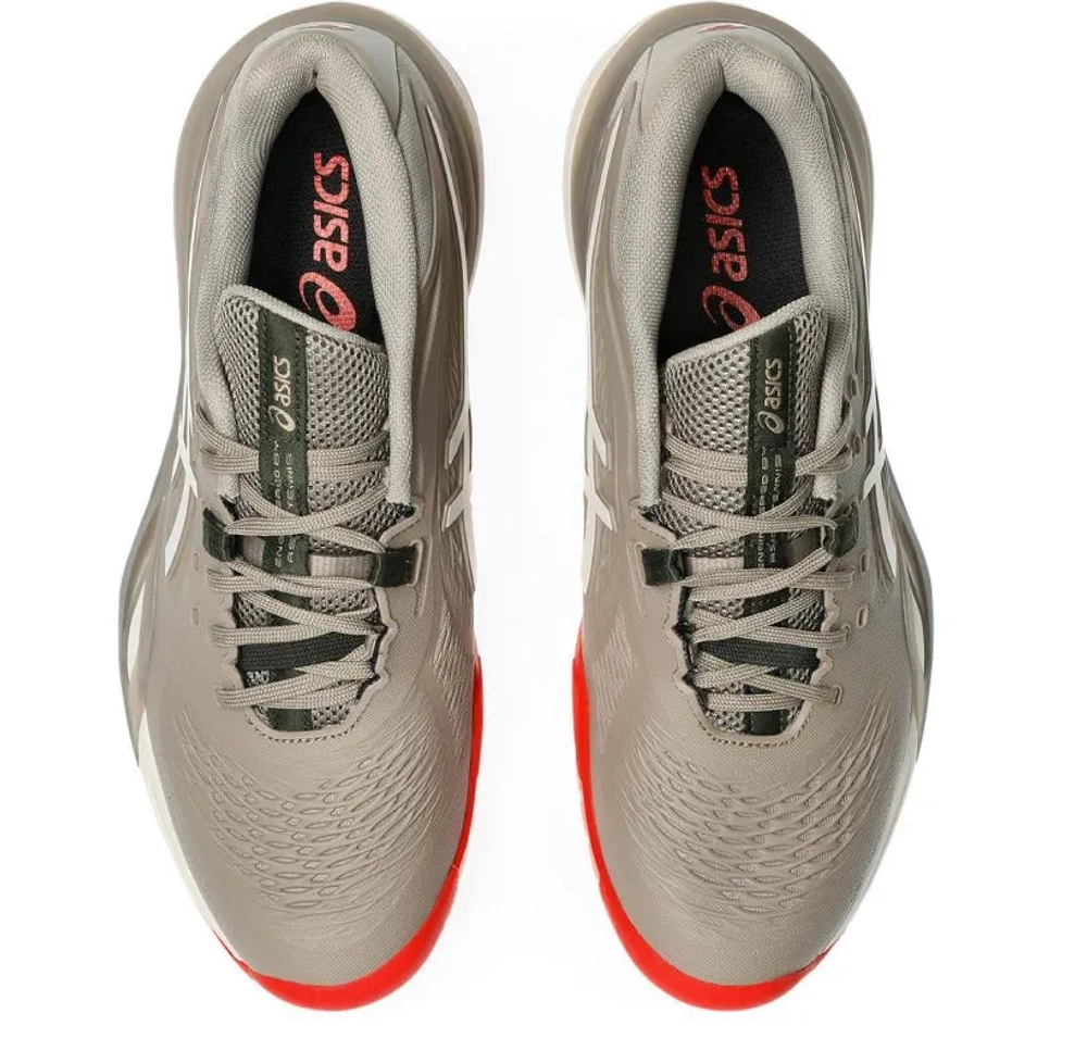 Мужские теннисные кроссовки Asics Gel-Resolution X - greige/soft oat