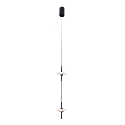 SL6231.403.02 Светильник подвесной ST-Luce Черный/Прозрачный LED 2*5W 4000K