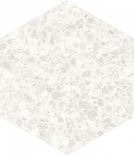 DNA Tiles Terrazzo WHITE 32x36.8