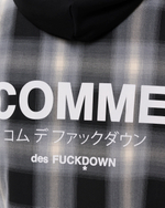 COMME DES FUCKDOWN РУБАШКА ЧЕРНАЯ