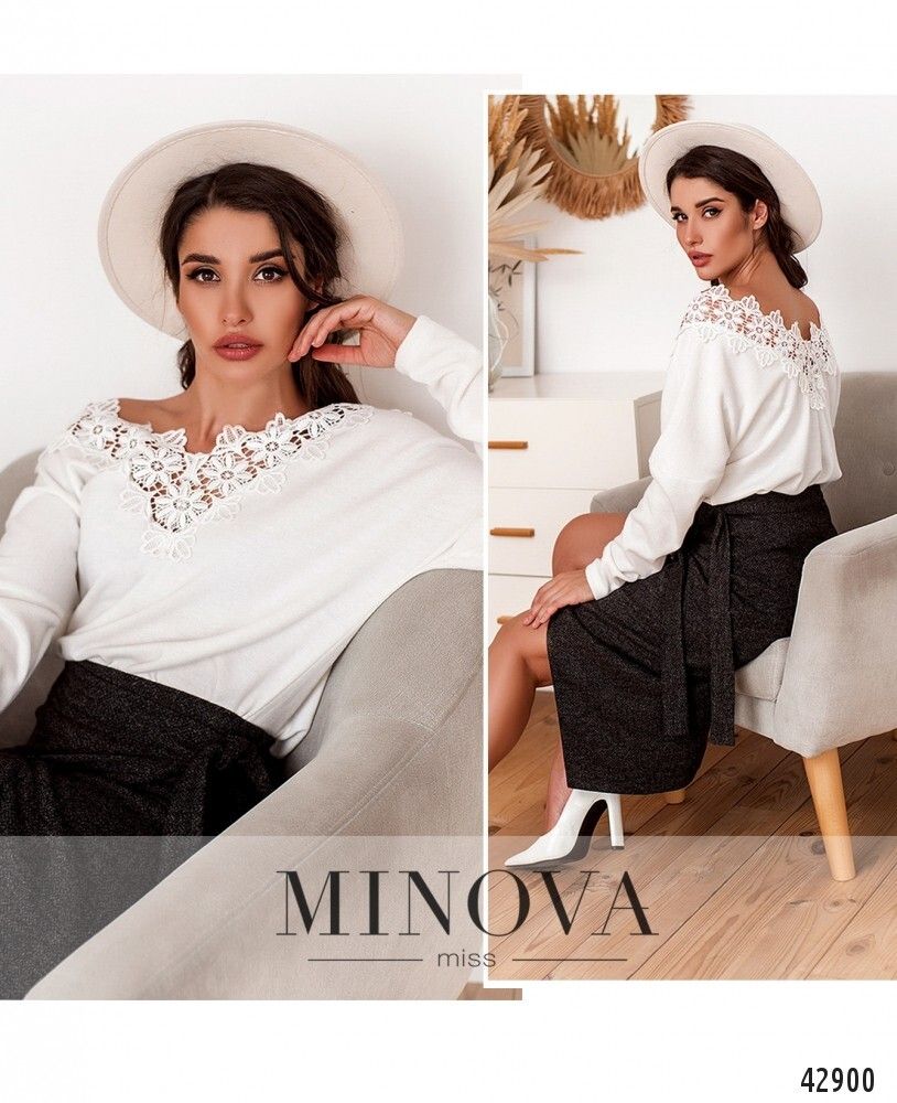 Кофточка 4132-белый Minova