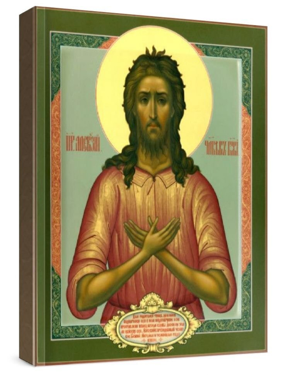 Алексий, человек Божий (рукописная икона)