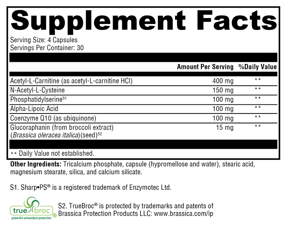 NeuroActives™ BrainSustain™ 120 Capsules