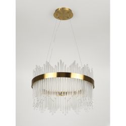 Люстра Rivoli Gwen 6192-201 подвесная светодиодная LED 3000-6300К 112 Вт с пультом | Rivoli