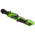 Гайковерт-трещотка Greenworks RW380, 24V, бесщеточная, 1/2", 80Нм, редуктор 70 мм, без АКБ и ЗУ с сумкой, арт. 3804007