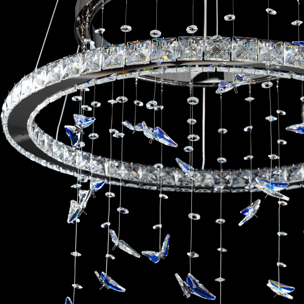 Citilux ETERA CL322060 LED Люстра хрустальная с пультом