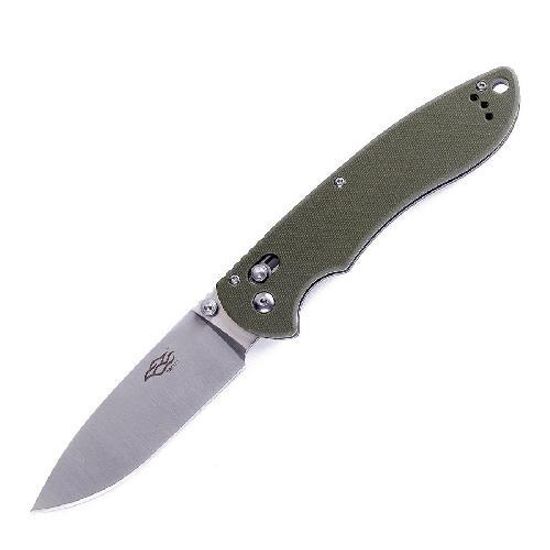 Складной нож Firebird by Ganzo F740 зеленый G740-GR (G740-GR) c клинком из стали 440C, рукоять G10