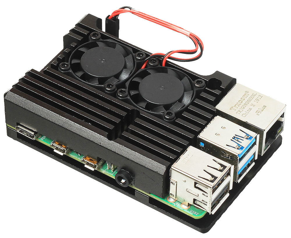 Металлический корпус для Raspberry Pi 4b