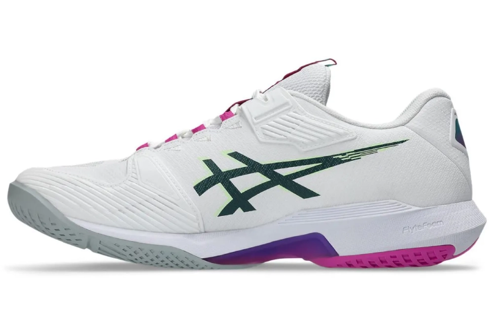 Теннисные кроссовки Asics Solution Speed FF 4 - white/digital sakura