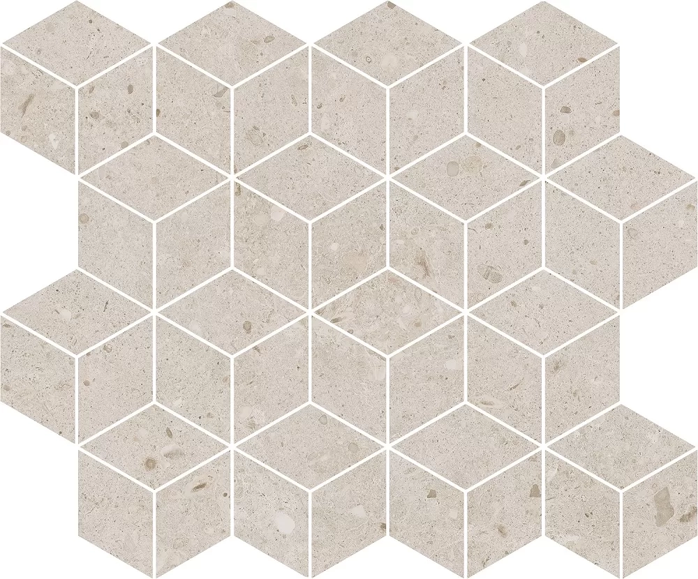 Керамический декор KERAMA MARAZZI РИККАРДИ мозаичный бежевый матовый 45x37,5 (10 мм.) T017\14054