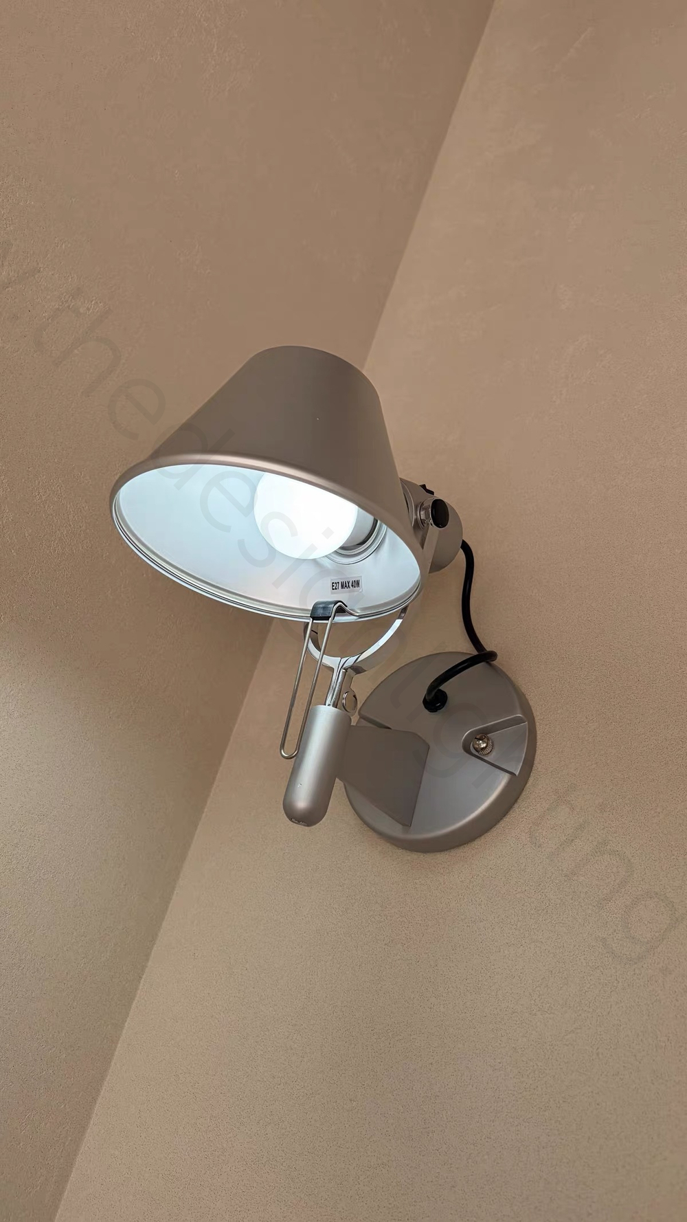 Wall design lamp Tolomeo Micro by Artemide
