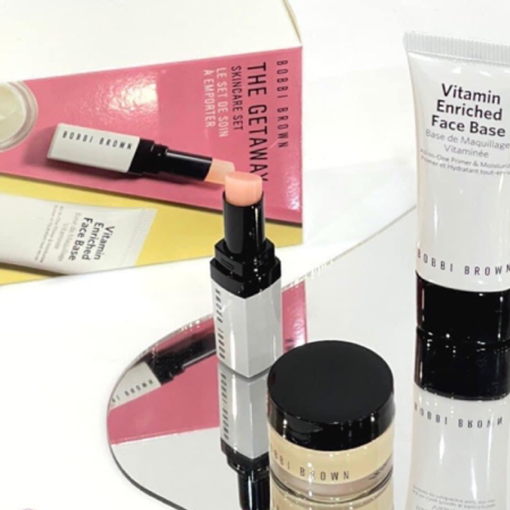 BOBBI BROWN The Getaway набор ( основа для глаз+основа для лица+бальзам пигментированный)