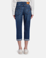 Джинсы DonDup 268 K07 голубые потертости