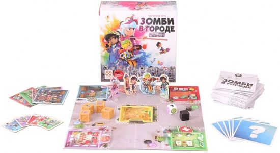Настольная игра Зомби в городе