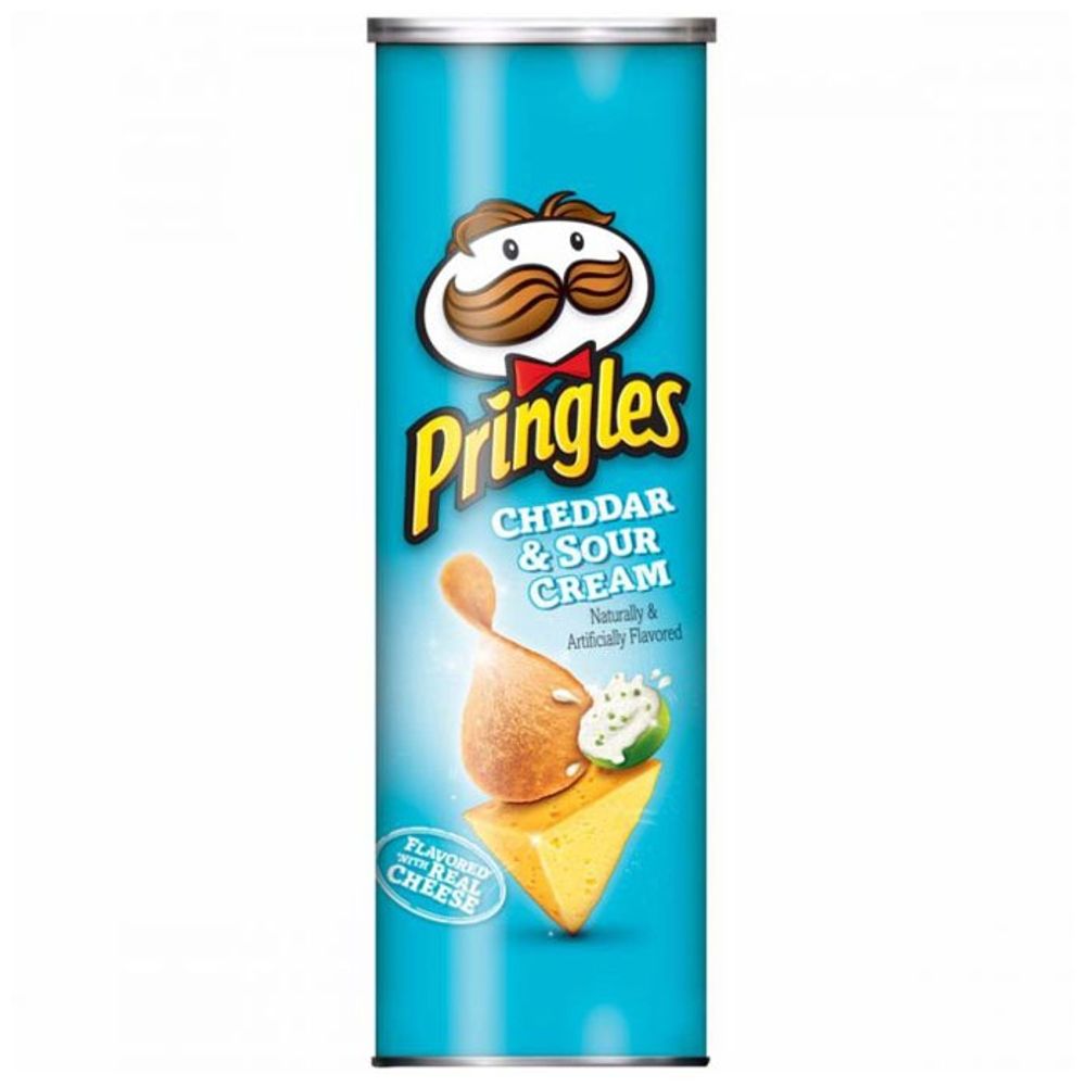 Pringles Cheddar&Sour Creme 158гр