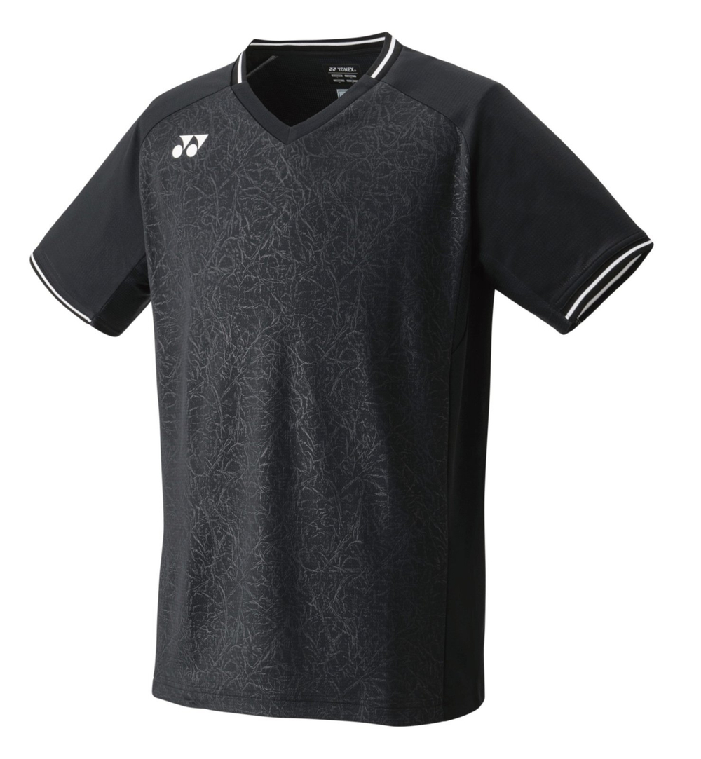 Футболка мужская теннисная Yonex T-Shirt Crew Neck - black