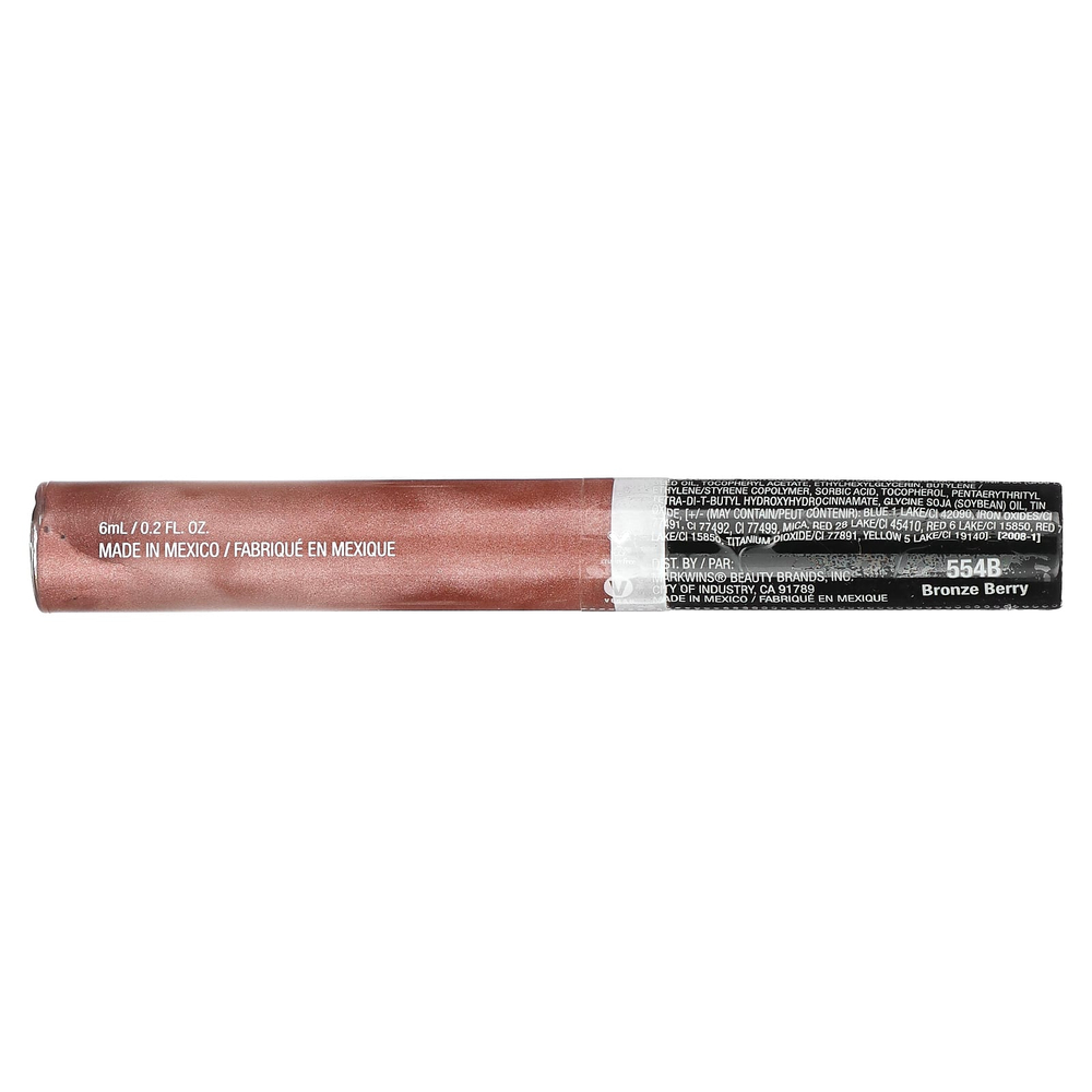 wet n wild, MegaSicks, блеск для губ, 554B бронзово-ягодный, 6 мл (0,2 жидк. унции)