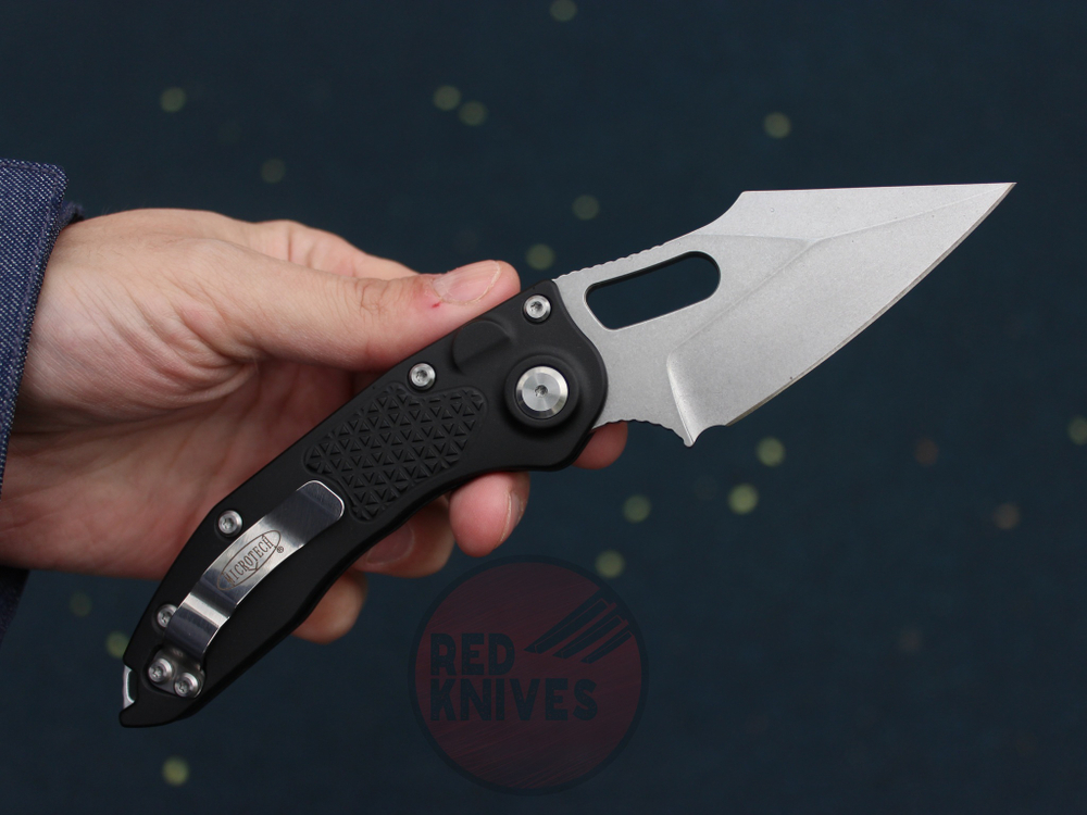 Нож Microtech Stitch Black A+++ 169-10AP